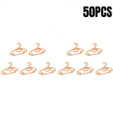 5-50Pcs Baby Hangers Plastic Kids Clothes Storage Hanger for Nursery Children Hangers Toddler Infant Portable Coats Home Rack