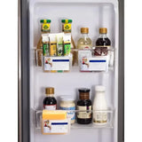 2Pcs Sliced Cheese Holder for Fridge, Refrigerator Side Door Organizer, Hanging Storage for Kitchen, Storing Seasoning Box