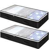 Under bed Storage Bag For Portable Foldable Quilt Bags Wardrobe Clothes Organizer Storage Box Dustproof Organizer Large Capacity