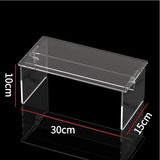 Transparent Acrylic Display Stand For Toys Model, Assembly Desktop Heightened Storage Shelf, Refrigerator Cabinet Layered