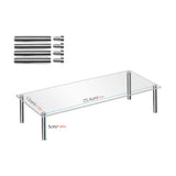 Acrylic Riser, Display Stand Clear Shelf for Cupcake Food Desserts Holder Cosmetic Products Decorator and Organizer