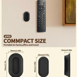 6 Pack Magnetic Remote Control Holder Wall Mount Soft Silicone Remote Control Caddy with Strong Adhesive Remote Holder