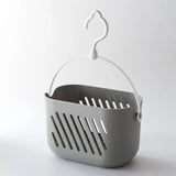 Plastic Hanging Basket Storage Bin Hanging Shower Caddy Organizer Basket with Hook for Pantry Bathroom Dorm Room