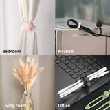 Silicone Cable Ties,Cord Organizer,Cable Straps,Reusable Cord Ties,Travel Cable Organizer ,Cute Elastic Tie, Wire Ties