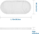Silicone Bathroom Oval Tray, Decorative Vanity Trays, 12in x 5in, Sponge Holders, Kitchen Countertop/Sink Organizers, Perfumes, Plants, Lotion Bottles, Soap, Jewelry & Key Trinkets, Marble Pattern