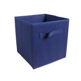 Cube Non Woven Fabric Storage Bin Collapsible Storage Box Home Supplies , Kid Toy Storage Organizer Cabinet drawer organization