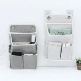 1pcs Wall-Mounted Dorm Door Back Storage Bag Large Capacity Wall Hanging Organizer Home Wall Suspension Storage Bag