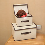 1-2Pcs Clothing Storage and Organization Sundries Organizer for Underwear Dustproof Non-woven Multi-function Foldable Box Home