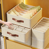 Underwear Sock Bra Storage Box Wardrobe Organizer Cabinet Drawer Dividers for Small Spaces Closet Storage Solution