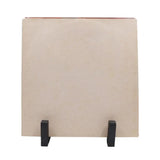 Retro Music Display Stand Minimalist Album Display Retro Metal Lp Records Holder Display Stand for Vinyl Storage Organization