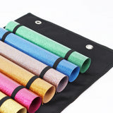 Vinyl Storage Holder Hanging Bag Vinyl Roll Storage RackThermal Transfer Film Organizer Hanging Pocket Behind The Door 48Grid