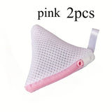 2pcs Laundry Sock & Small Item Storage Bags with Zipper Closure Laundry Bag with Corner Design,Compatible with Laundry Detergent