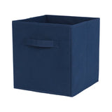 Cube Non Woven Fabric Storage Bin Collapsible Storage Box Home Supplies , Kid Toy Storage Organizer Cabinet drawer organization