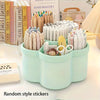 1PC 360° Rotating Pen Holder Cute Large Capacity Multifunctional Desktop Stationery Storage Organizer