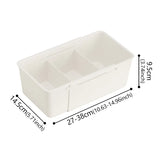 Drawer Organizer Box Home Retractable Sorting Kitchen Compartments Underwear Desktop Cutlery Storage Box Classification Sock Box