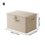 Lockable Storage Box Jeans Clothes Organizer Pants Sweater Storage Cabinets Drawers Organizer Washable Shelf Baskets for Blanket