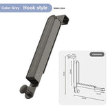 Door Behind Hooks Storage Wall Hanging Bag Clothes Hanger Hook Punch-free Hanger Bedroom Organizer Bathroom Kitchen Accessory