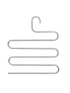 1PC Stainless Steel Pants Rack Five-Layer Multi-Functional Hanger Multi-Layer Pants Storage Rack Home