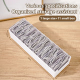 1Set Desk Storage Data Cable Storage Box Cable Organizer Bag Power Charging Cable Management Jewelry Practical Storage New