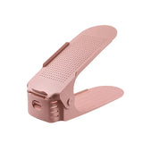10Pcs Shoe Stacker Adjustable Shoe Slots Organizer Shoes Slots Space Saver Double Deck Rack Holder For Closet Organization Hot