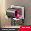 1PC Hair Dryer Holder No Drill Aluminum Wall Mounted Rack Self Adhesive Bathroom Organizer and Storage Universal Household Items