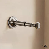 Multifunctional Telescopic Suction Cup Hanger Adjustable Length Drill-free Clothes Hanger Household Storage Artifact