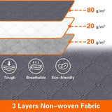 Under bed Storage Bag For Portable Foldable Quilt Bags Wardrobe Clothes Organizer Storage Box Dustproof Organizer Large Capacity