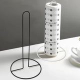 Stainless steel paper towel holder, durable and versatile wrap paper storage rack for kitchen, bathroom and living room
