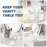 Compact Bathroom Organizer for Mats Q-Tips Floss Dispenser and Makeup Vanity, Storage Solution, Bathroom Organizers And Storage