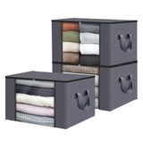 New Non-woven Underbed Quilt Storage Bag Organizer Wardrobe Clothes Dust Moisture-proof Finishing Bag Foldable Storage Box