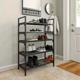 Shoe rack at the entrance of the house, multi-level indoor dormitory entrance door shoe cabinet, multi-functional storage rack