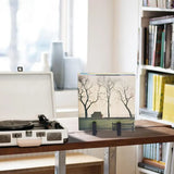 Retro Music Display Stand Minimalist Album Display Retro Metal Lp Records Holder Display Stand for Vinyl Storage Organization