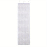 24 compartments shoe storage bag, door hanging storage bag, suitable for bedrooms, living rooms, dormitories, shoe storage bag