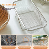 Stainless steel specialized drain basket Kitchen sink retractable vegetable washing basin Drain rack tableware drain rack