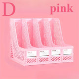 1 pcs, thickened file rack, file frame, quadruple file seat, simple data basket, shelf, file basket, office use, student use