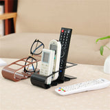 4 Section Tv Remote Control Stand Holder Home Appliance Remote Control Storage Rack Desktop Bracket For Home Living Room Office