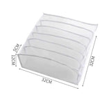 1-2PC 6/7/11 Grids Closet Organizer for Socks Home Separated Underwear Storage Box Jeans Bra Organizer Foldable Drawer Organizer