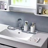 Silicone Faucet Pad Sink Tray Soap Sponge Storage Rack Soap Tray Kitchen Storage Rack Sponge Drainage Pad Soap Dispenser Kitchen
