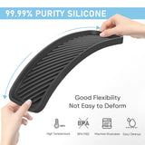 Silicone Drain Tray Soap Pad Bathroom Countertop Storage Tray Draining Pad Kitchen Sink Sponge Holder Soap Dispenser Tray