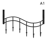 Heart-Shaped Door Behind Hook Storage Wall Hanging Clothes Hanger Hook Punch-free Hanger Bedroom Organizer Storage Accessories