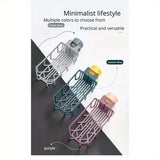 Kitchen Sink Storage Shelf Non-Perforated Faucet Rack for Dishwashing Sponge Brush Creative Drain Rack Hot Selling