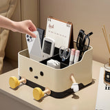 UFORU Multi Grid Desktop Storage Organizer, Compartment Sorting Box for Stationery, Office Dorm Desktop Finishing Tool