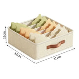 Underwear Sock Bra Storage Box Wardrobe Organizer Cabinet Drawer Dividers for Small Spaces Closet Storage Solution