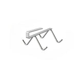 Minimalist Stainless Steel / Cup Holder for Water Cups, Mugs,Coffee Cups / Wall-Mounted for Storage, Organization Under Cabinets