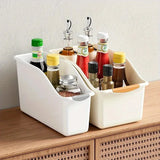 8 styles Plastic Under Sink Organizer with Wheels, Bottle Organization Bins Kitchen Cabinet Organizers Plastic Basket for Under