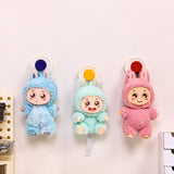 Colorful strong suction cup hook, no punching bathroom kitchen hook - movable, suitable for keys, towels, bags, dolls