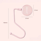 Cute Morandi Bag Hook Heavy Table Purse Bag Hook Travel Handbag Table Side Durable Bag Hanger Office Desk Organizer
