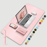1 Pcs Large Size 60*30mm Office Desk Protector Mat PU Leather Waterproof Mouse Pad Desktop Keyboard Desk Pad Gaming Mousepad