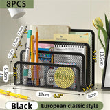 Desk Mail Organizer Small File Holders Letter Organizer Metal Mesh Document/Filing/Folders/Paper Organizer for Desktop