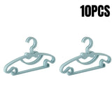 5-50Pcs Baby Hangers Plastic Kids Clothes Storage Hanger for Nursery Children Hangers Toddler Infant Portable Coats Home Rack